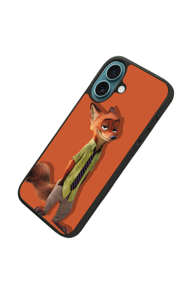 iPhone 16 Uyumlu Zootropolis Tasarımlı Glossy Premium Kılıf
