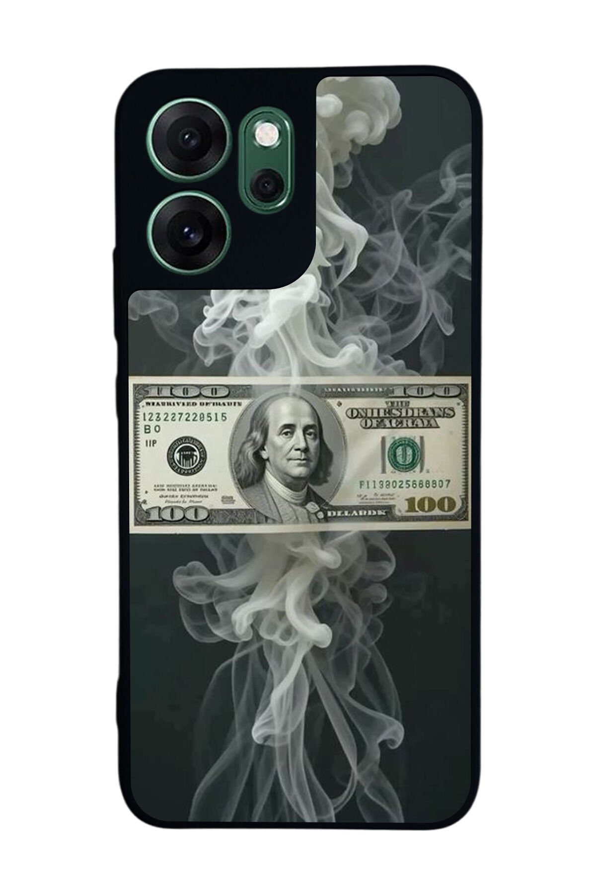 Oppo Reno 14F Uyumlu Para Tasarımlı Glossy Premium Kılıf