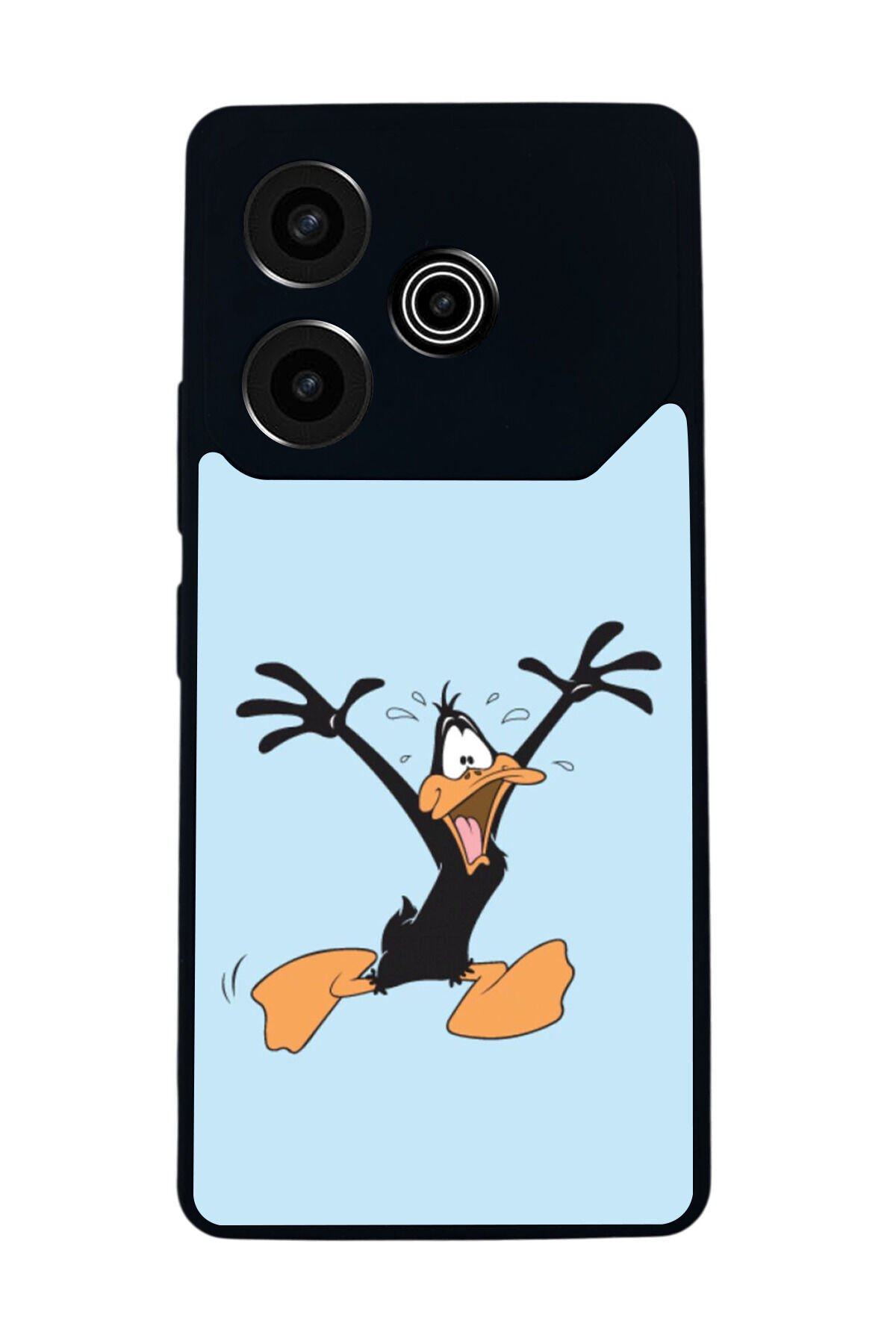 Tecno Pova 6 Uyumlu Daffy duck Tasarımlı Glossy Premium Kılıf