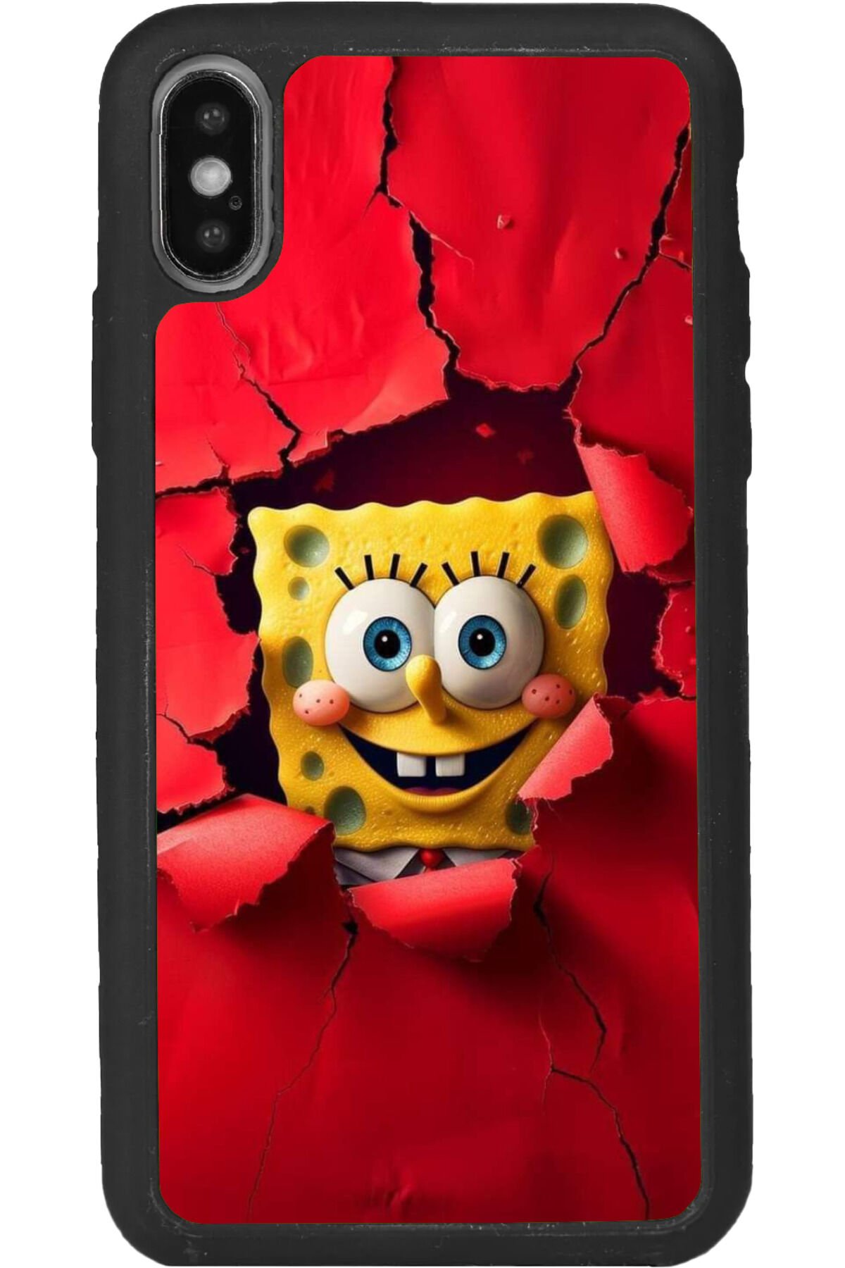 iPhone XS Max Uyumlu Mat Siyah uyumlu Kılıf – Yumuşak Silikon, Koruyucu, Şok Emici Kapak