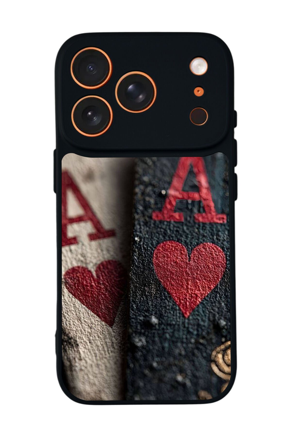 iPhone 17 Pro Max Uyumlu Kart Tasarımlı Glossy Premium Kılıf