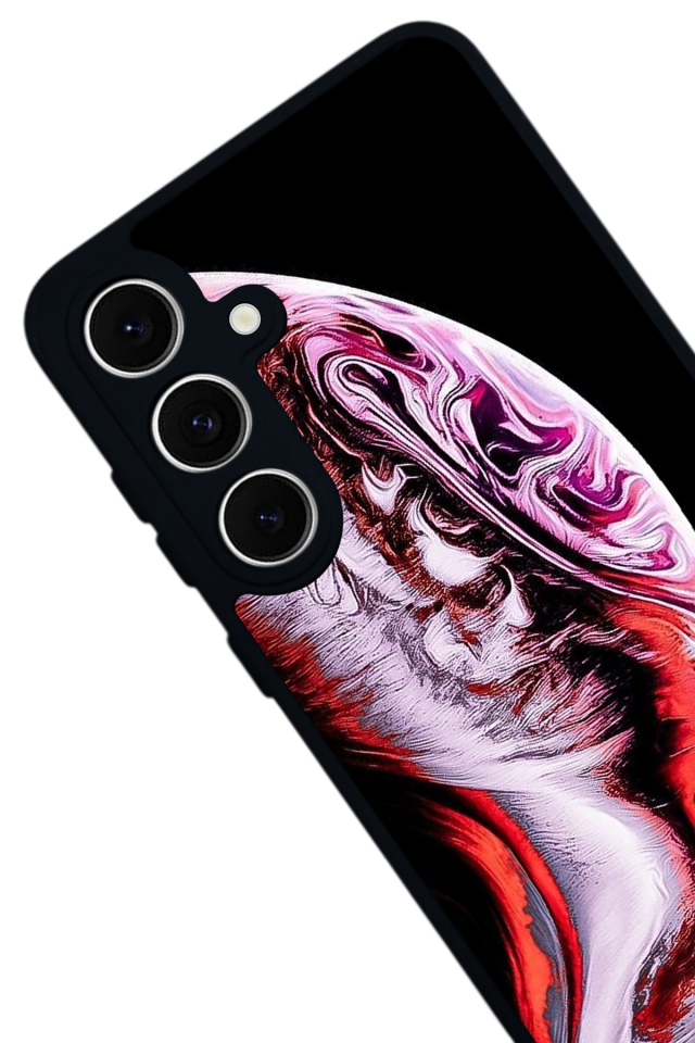 Samsung Galaxy A16 Uyumlu Ay Tasarımlı Glossy Premium Kılıf