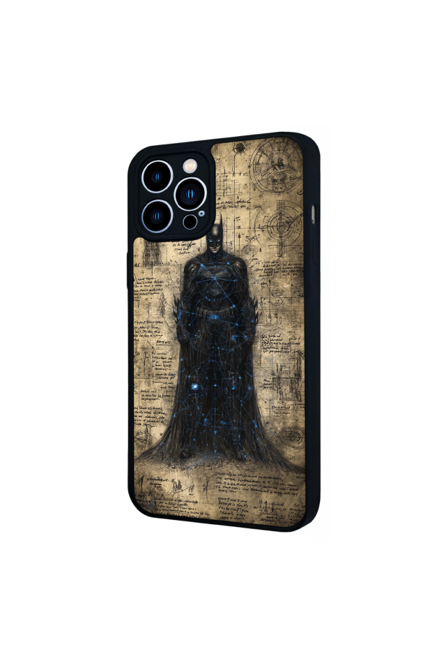 iPhone 12 Pro Max Uyumlu Batman Tasarımlı Glossy Premium Kılıf