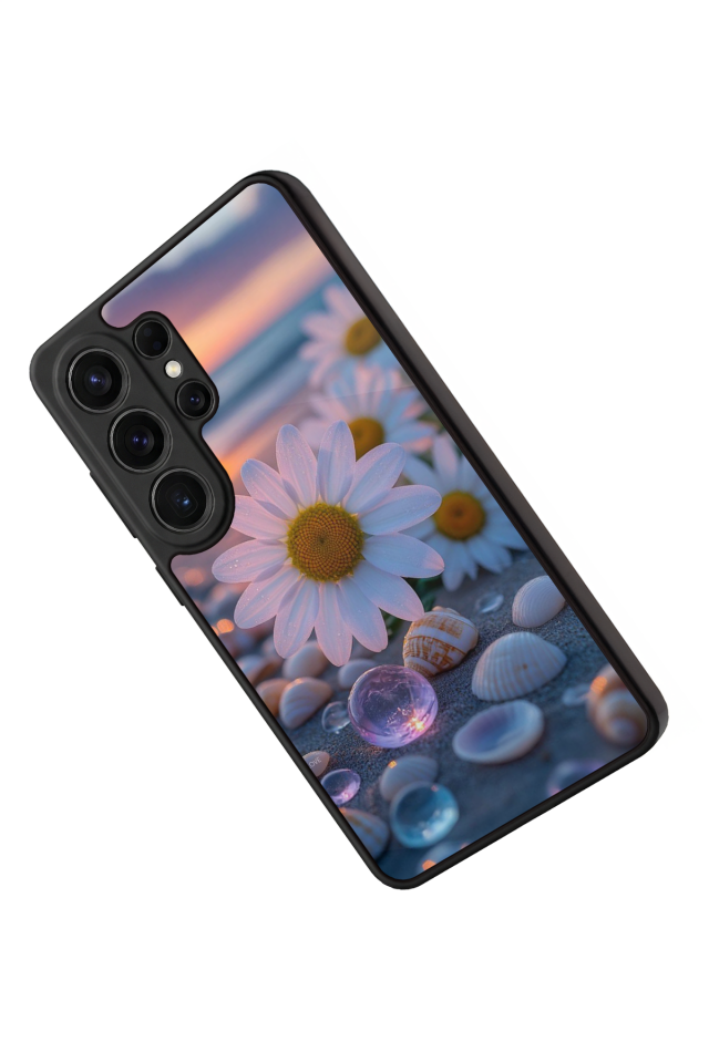 Samsung Galaxy S26 Ultra Uyumlu Cicek Tasarımlı Glossy Premium Kılıf