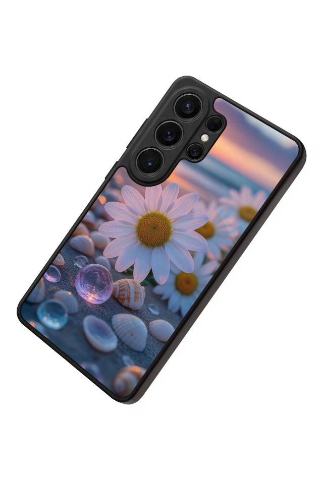 Samsung Galaxy S26 Ultra Uyumlu Cicek Tasarımlı Glossy Premium Kılıf