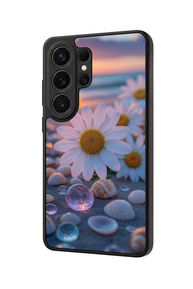 Samsung Galaxy S26 Ultra Uyumlu Cicek Tasarımlı Glossy Premium Kılıf