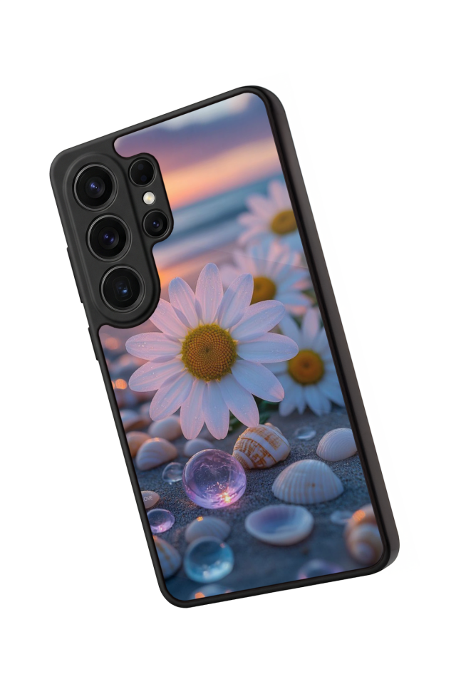 Samsung Galaxy S26 Ultra Uyumlu Cicek Tasarımlı Glossy Premium Kılıf