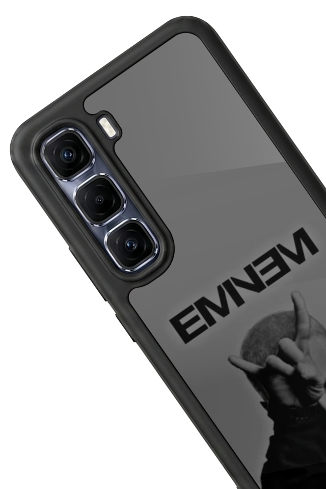 Infinix Hot 60 Pro Plus Uyumlu Eminem Tasarımlı Glossy Premium Kılıf