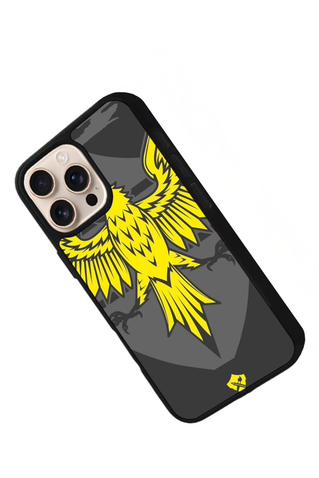 iPhone 15 Pro Max Uyumlu Fenerbahce Tasarımlı Glossy Premium Kılıf