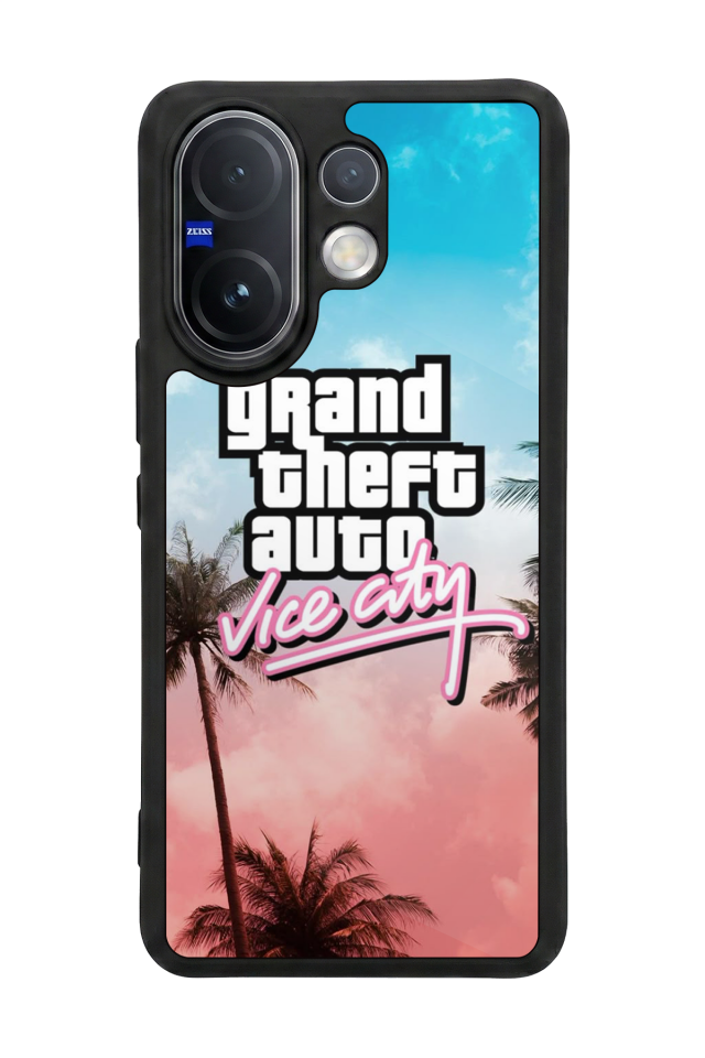 Vivo V60 Uyumlu GTA Tasarımlı Glossy Premium Kılıf