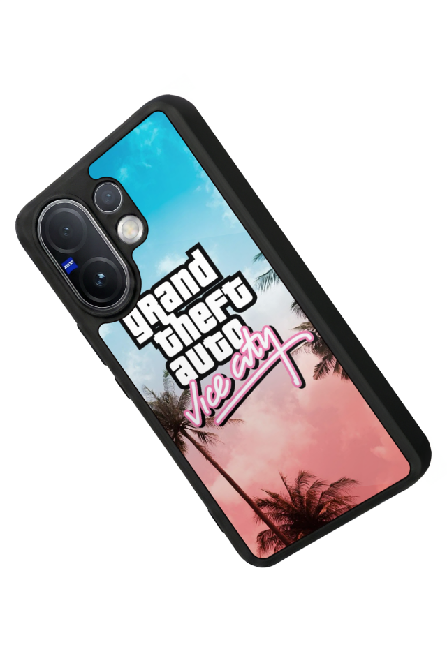 Vivo V60 Uyumlu GTA Tasarımlı Glossy Premium Kılıf
