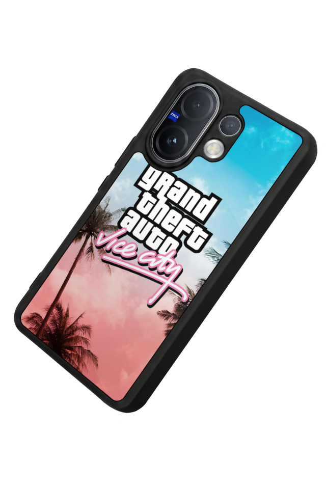 Vivo V60 Uyumlu GTA Tasarımlı Glossy Premium Kılıf