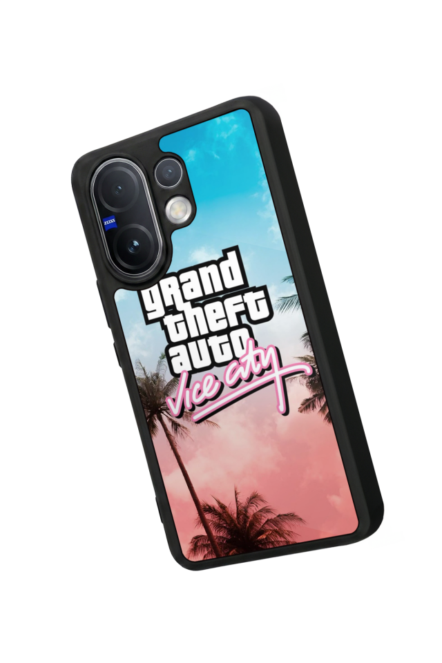 Vivo V60 Uyumlu GTA Tasarımlı Glossy Premium Kılıf