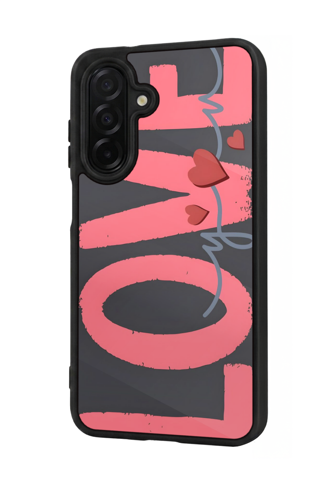 Samsung Galaxy A56 Uyumlu Love Tasarımlı Glossy Premium Kılıf