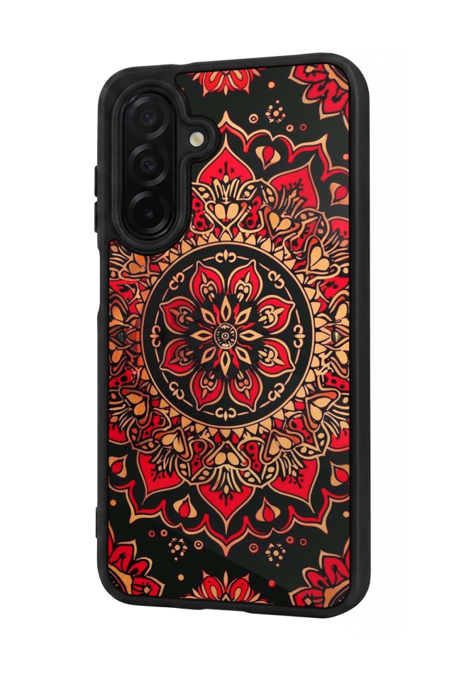 Samsung Galaxy A56 Uyumlu Mandala Tasarımlı Glossy Premium Kılıf