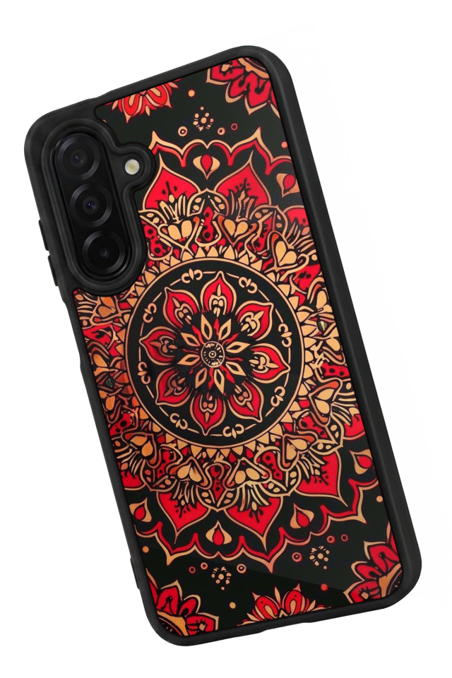 Samsung Galaxy A56 Uyumlu Mandala Tasarımlı Glossy Premium Kılıf