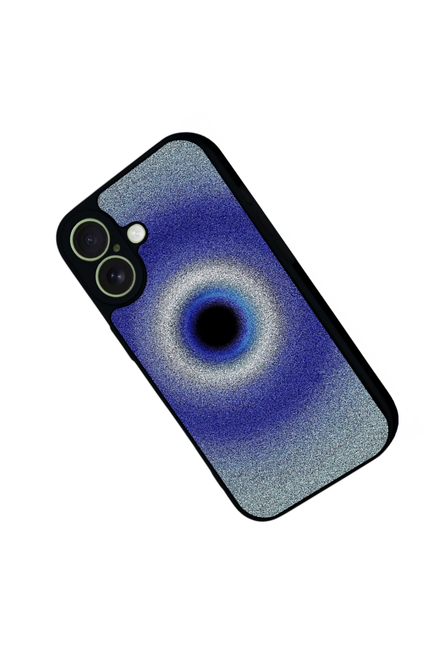 iPhone 17 Uyumlu Nazar Tasarımlı Glossy Premium Kılıf