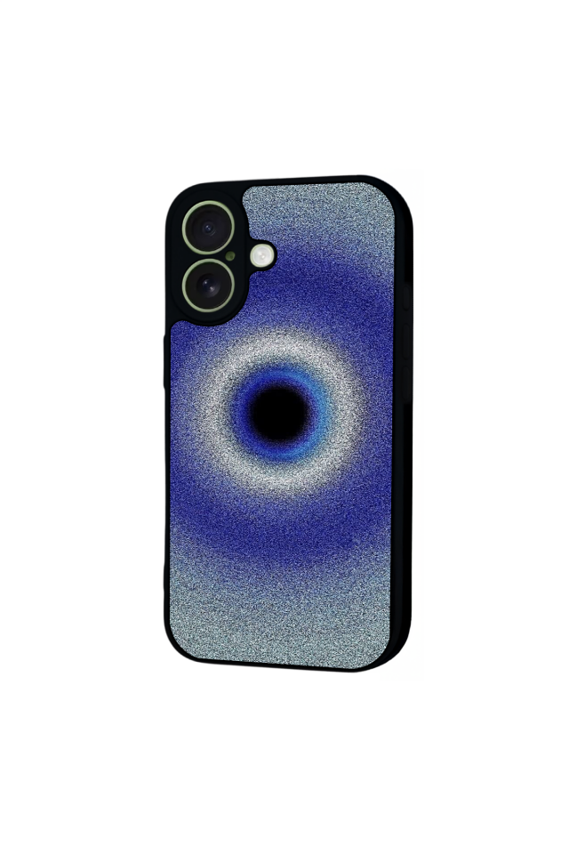 iPhone 17 Uyumlu Nazar Tasarımlı Glossy Premium Kılıf