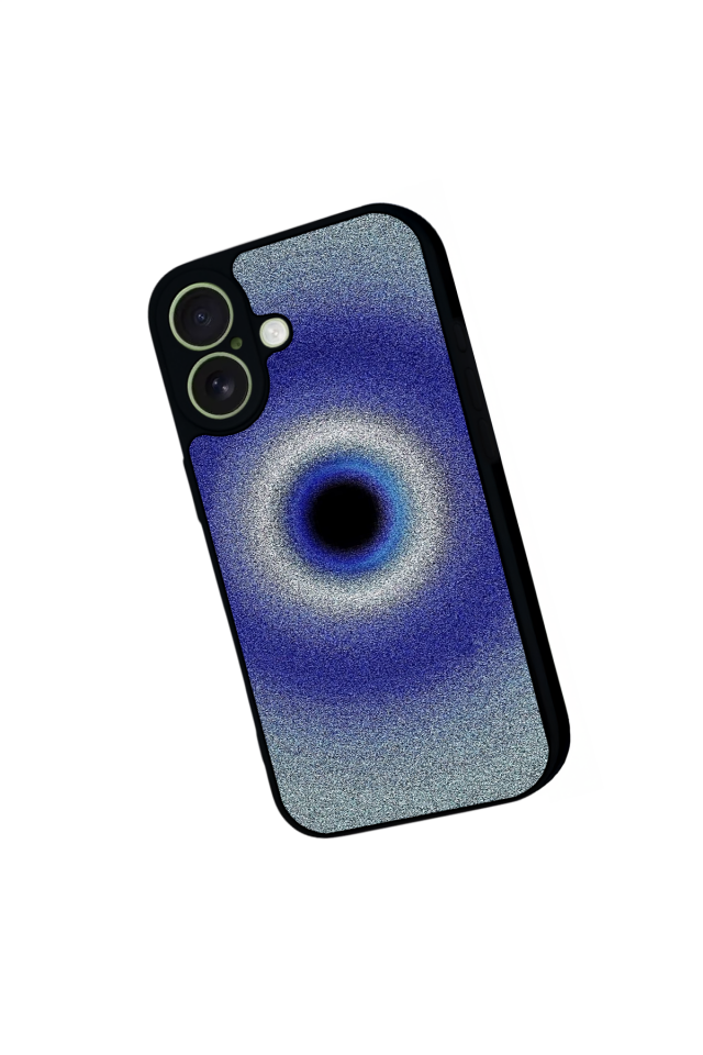 iPhone 17 Uyumlu Nazar Tasarımlı Glossy Premium Kılıf