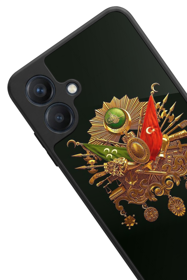 Samsung Galaxy A07 Uyumlu Osmanli Tugrasi Tasarımlı Glossy Premium Kılıf