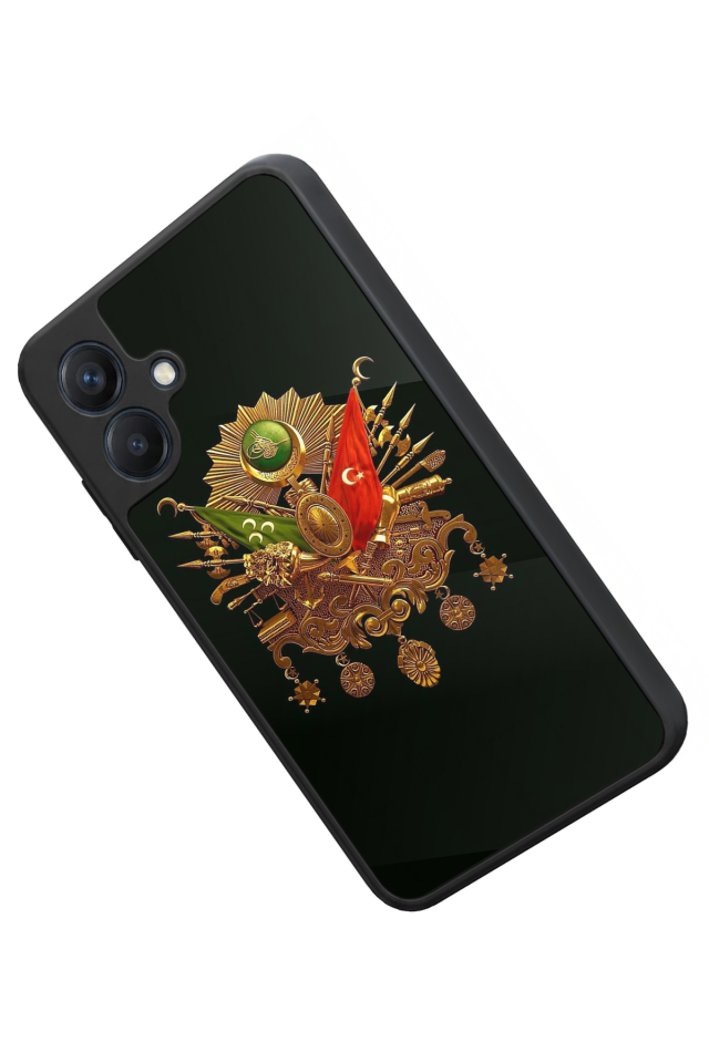 Samsung Galaxy A07 Uyumlu Osmanli Tugrasi Tasarımlı Glossy Premium Kılıf