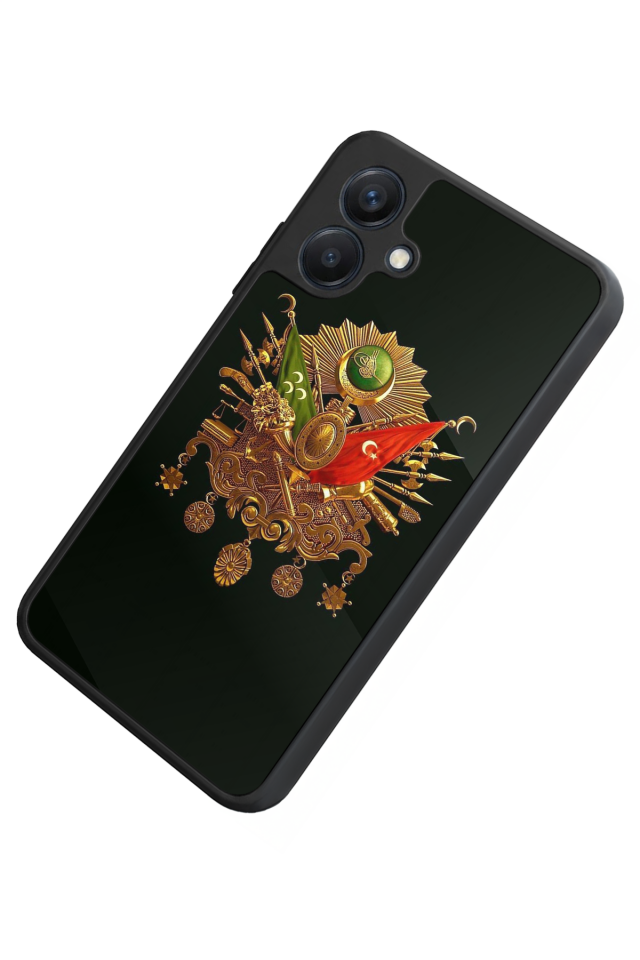 Samsung Galaxy A07 Uyumlu Osmanli Tugrasi Tasarımlı Glossy Premium Kılıf