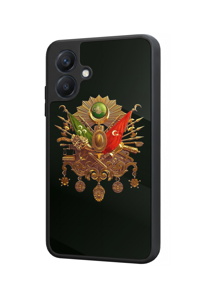 Samsung Galaxy A07 Uyumlu Osmanli Tugrasi Tasarımlı Glossy Premium Kılıf