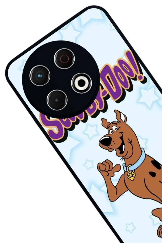 Tecno Spark 30 Pro Uyumlu Scooby Doo Tasarımlı Glossy Premium Kılıf