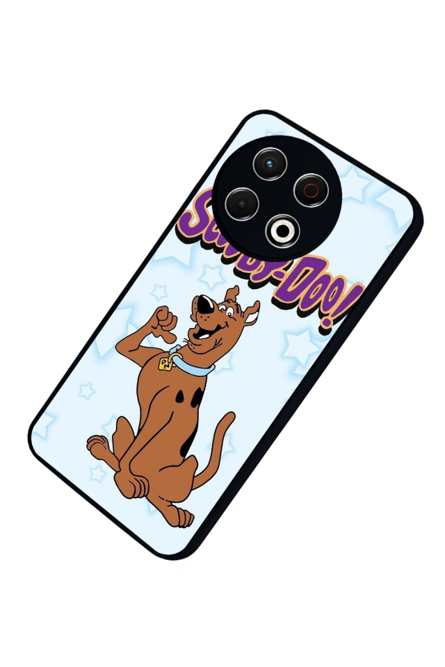 Tecno Spark 30 Pro Uyumlu Scooby Doo Tasarımlı Glossy Premium Kılıf