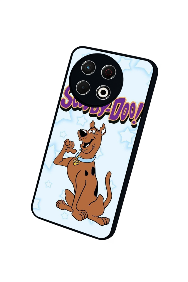Tecno Spark 30 Pro Uyumlu Scooby Doo Tasarımlı Glossy Premium Kılıf