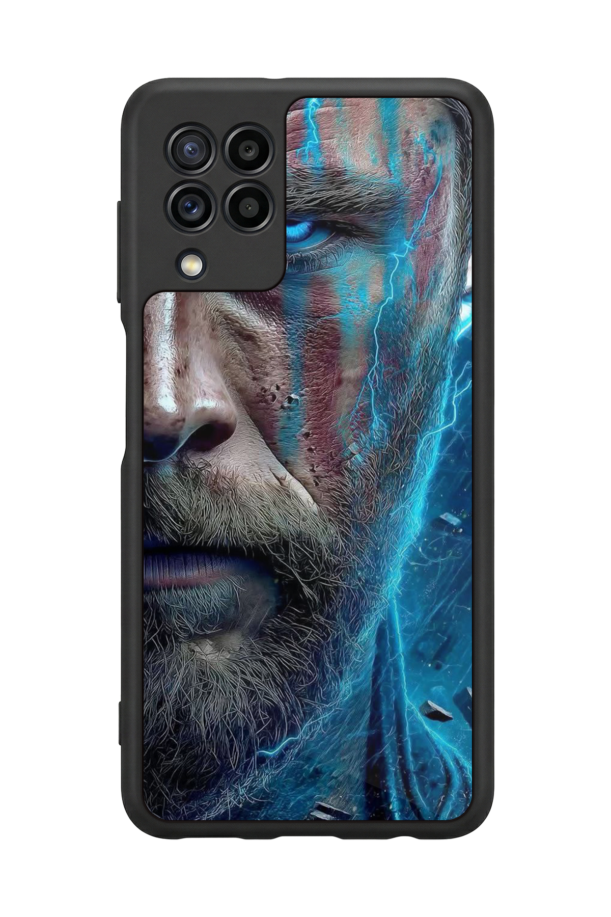 Samsung Galaxy M32 Uyumlu Thor Tasarımlı Glossy Premium Kılıf