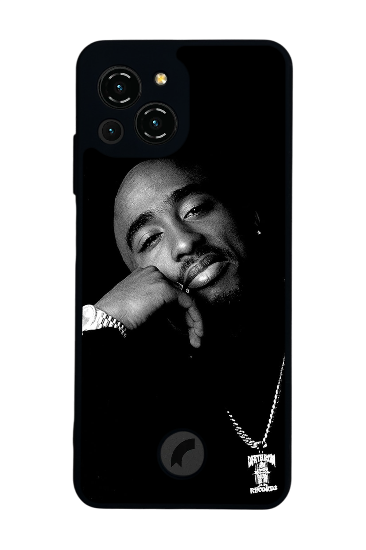 Reeder S23 Pro Max Uyumlu Tupac Tasarımlı Glossy Premium Kılıf