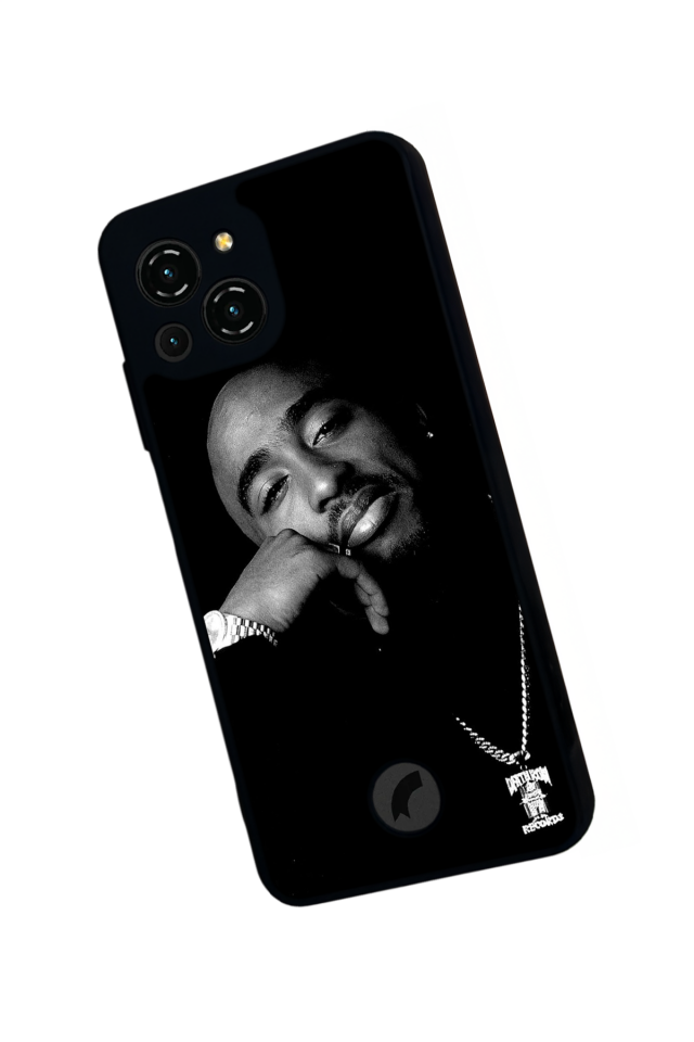 Reeder S23 Pro Max Uyumlu Tupac Tasarımlı Glossy Premium Kılıf