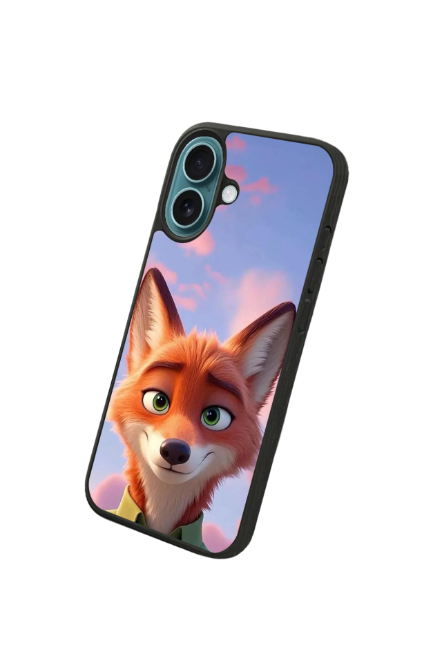 iPhone 16 Uyumlu Zootropolis Tasarımlı Glossy Premium Kılıf