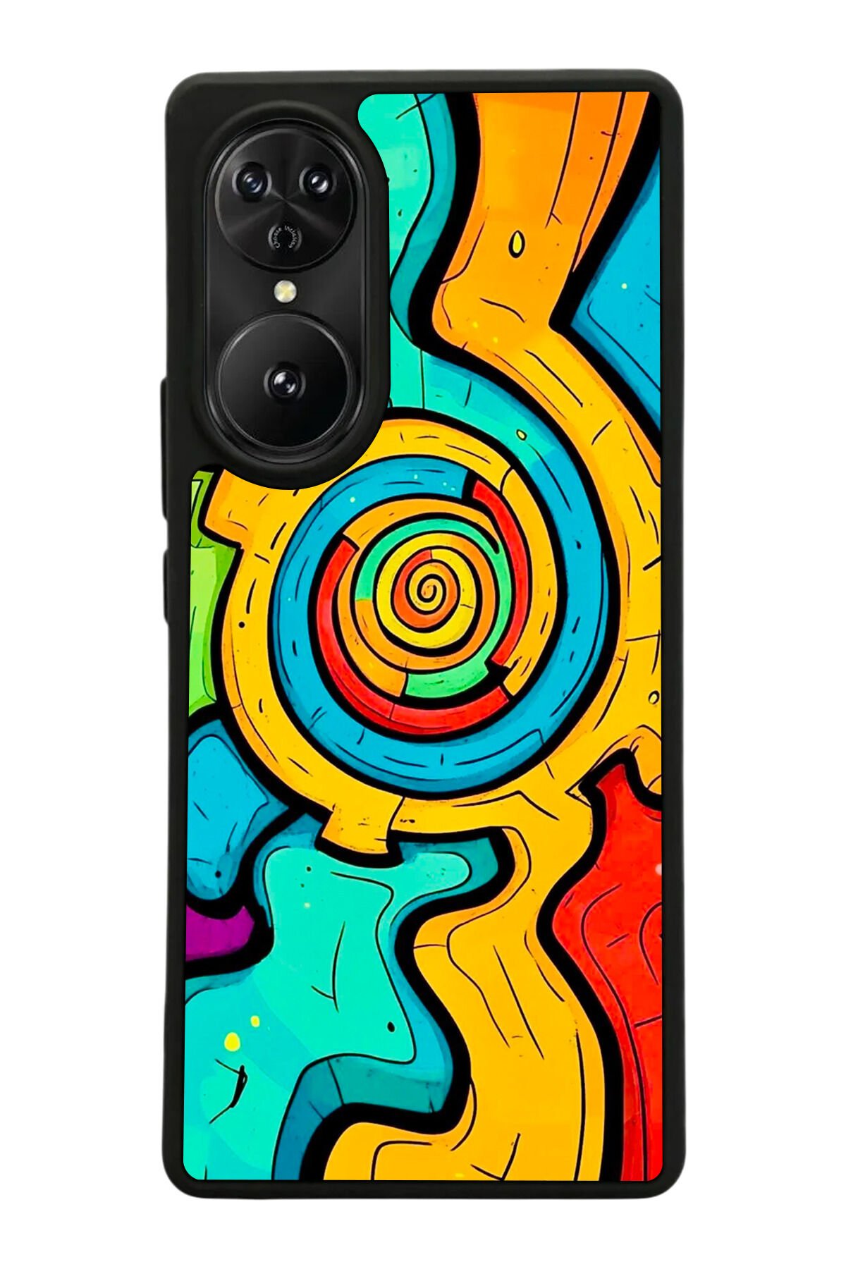 Reeder S19 Max Pro S EDGE Uyumlu Abstract Tasarımlı Glossy Premium Kılıf