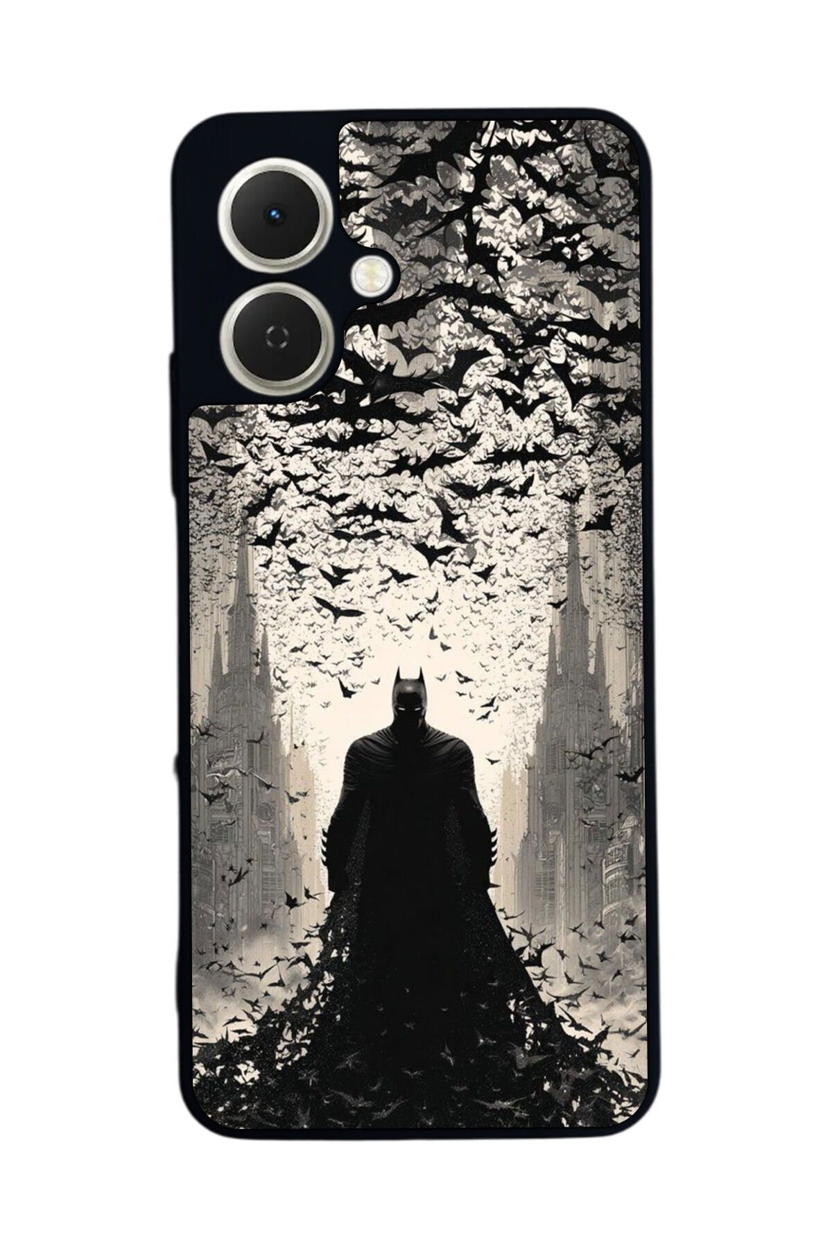 Tecno Spark GO 2 Uyumlu Batman Tasarımlı Glossy Premium Kılıf