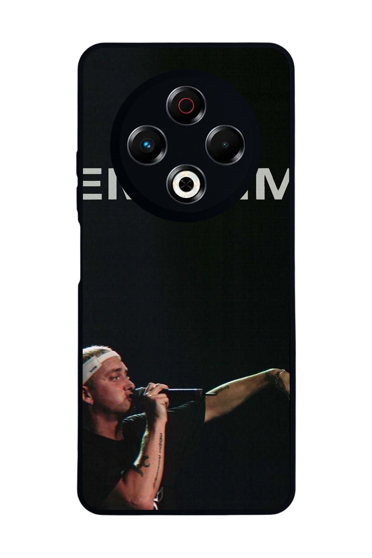 Tecno Spark 30 Uyumlu Eminem Tasarımlı Glossy Premium Kılıf