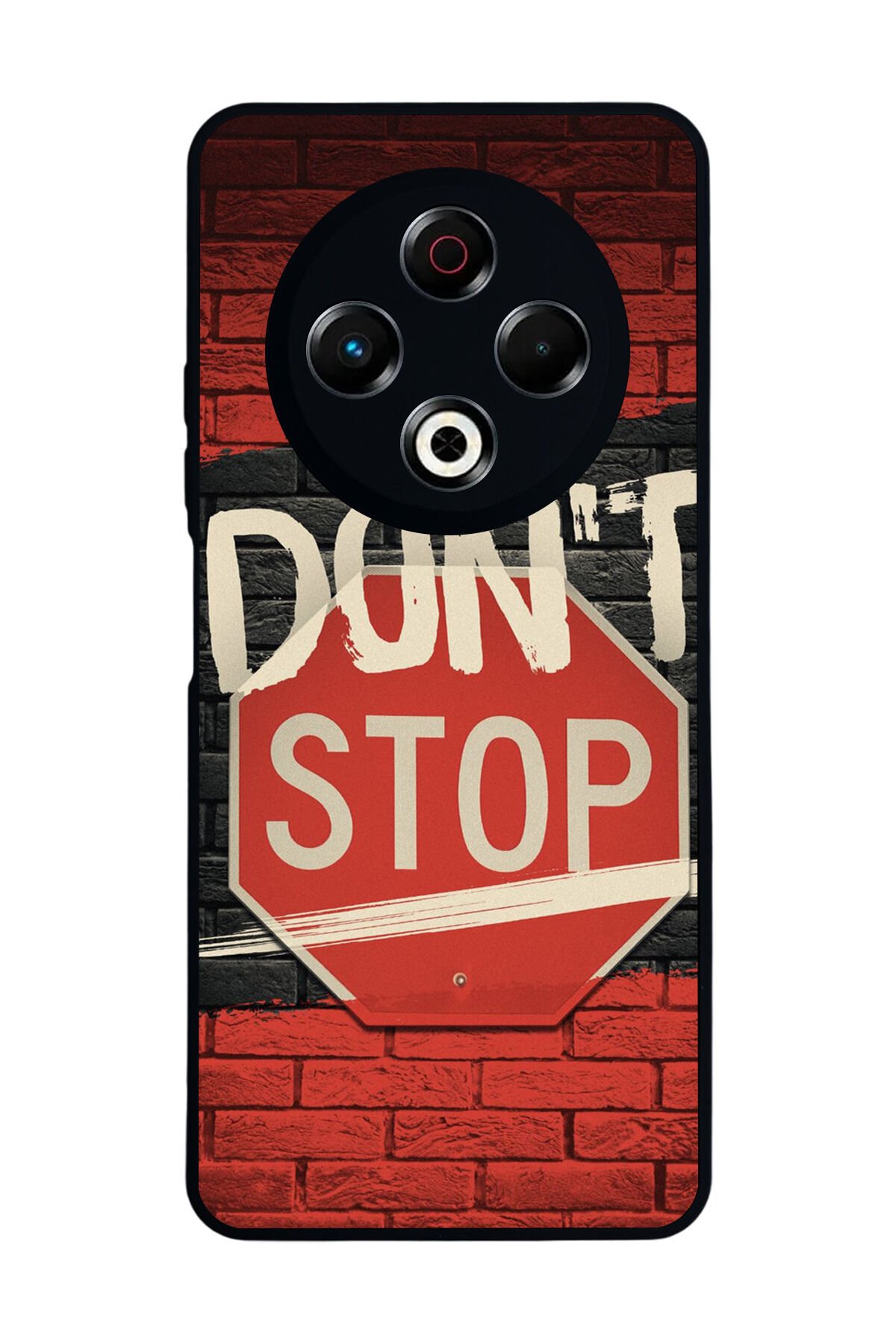 Tecno Spark 30 Uyumlu Dont Stop Tasarımlı Glossy Premium Kılıf