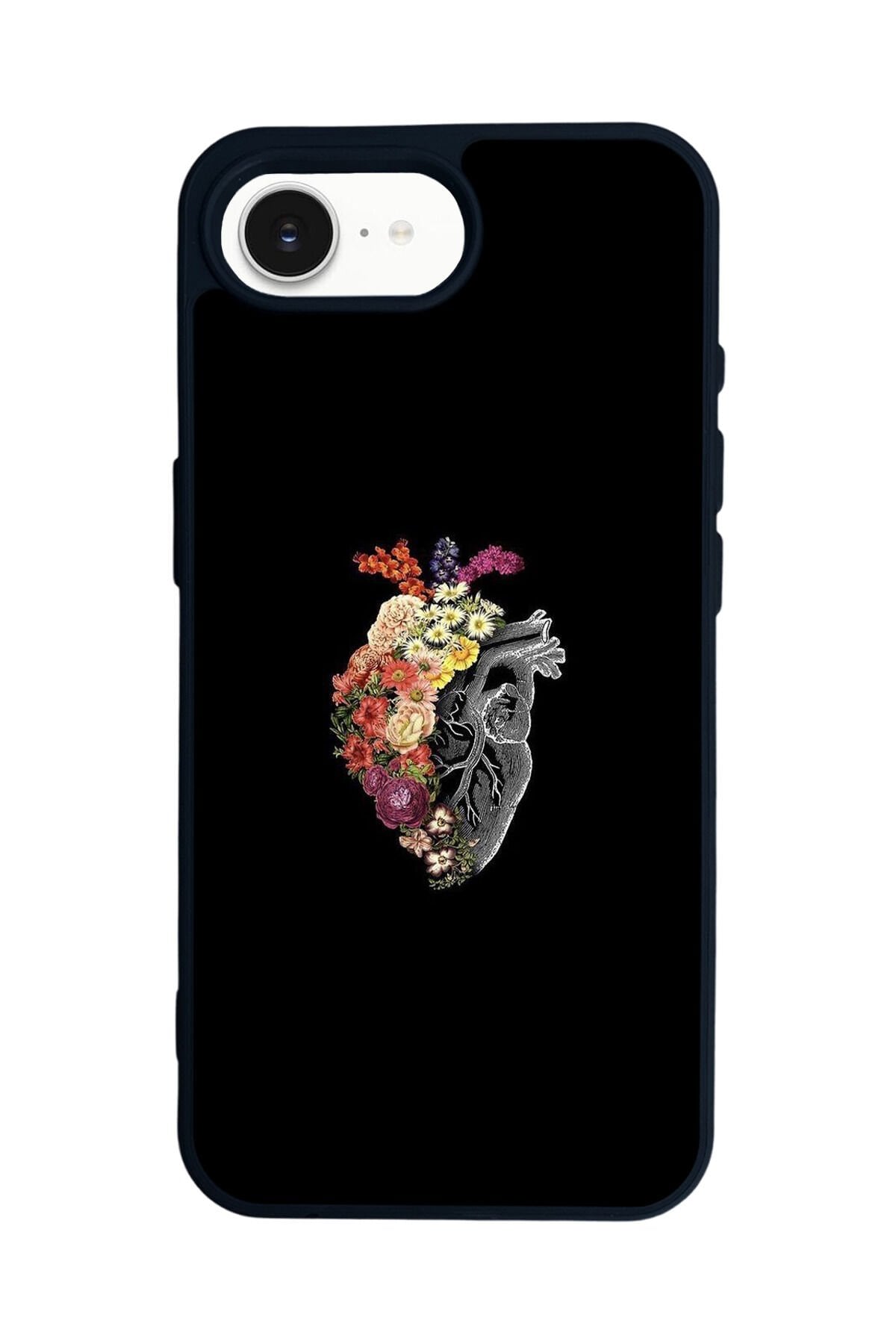 iPhone 16E Uyumlu Kalp Love Tasarımlı Glossy Premium Kılıf