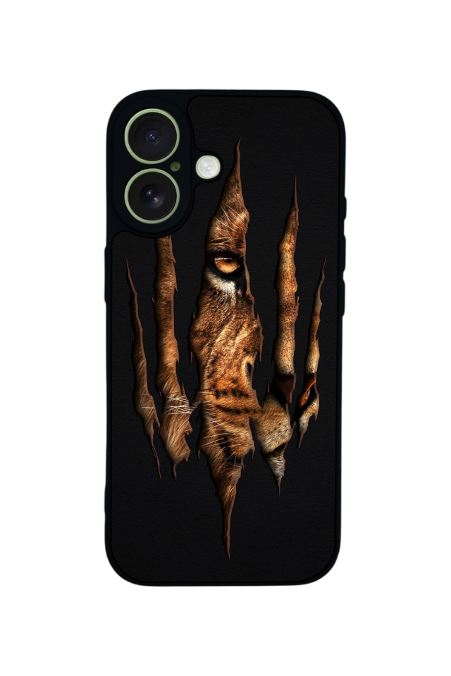 iPhone 17 Uyumlu Aslan Tasarımlı Glossy Premium Kılıf