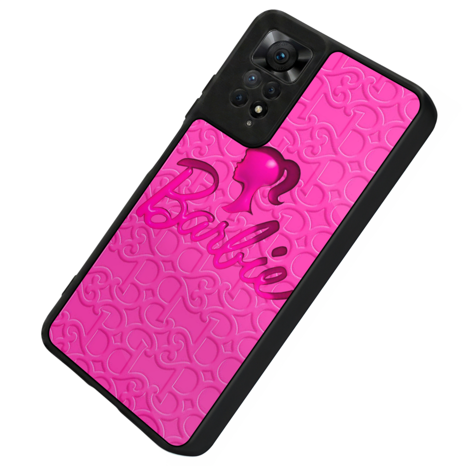 Xiaomi Redmi Note 12 Pro Uyumlu Barbie Tasarımlı Glossy Premium Kılıf