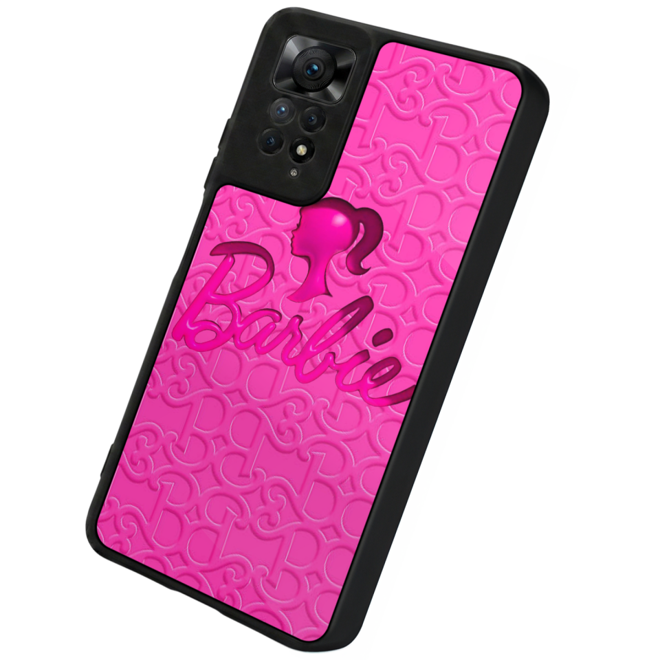 Xiaomi Redmi Note 12 Pro Uyumlu Barbie Tasarımlı Glossy Premium Kılıf