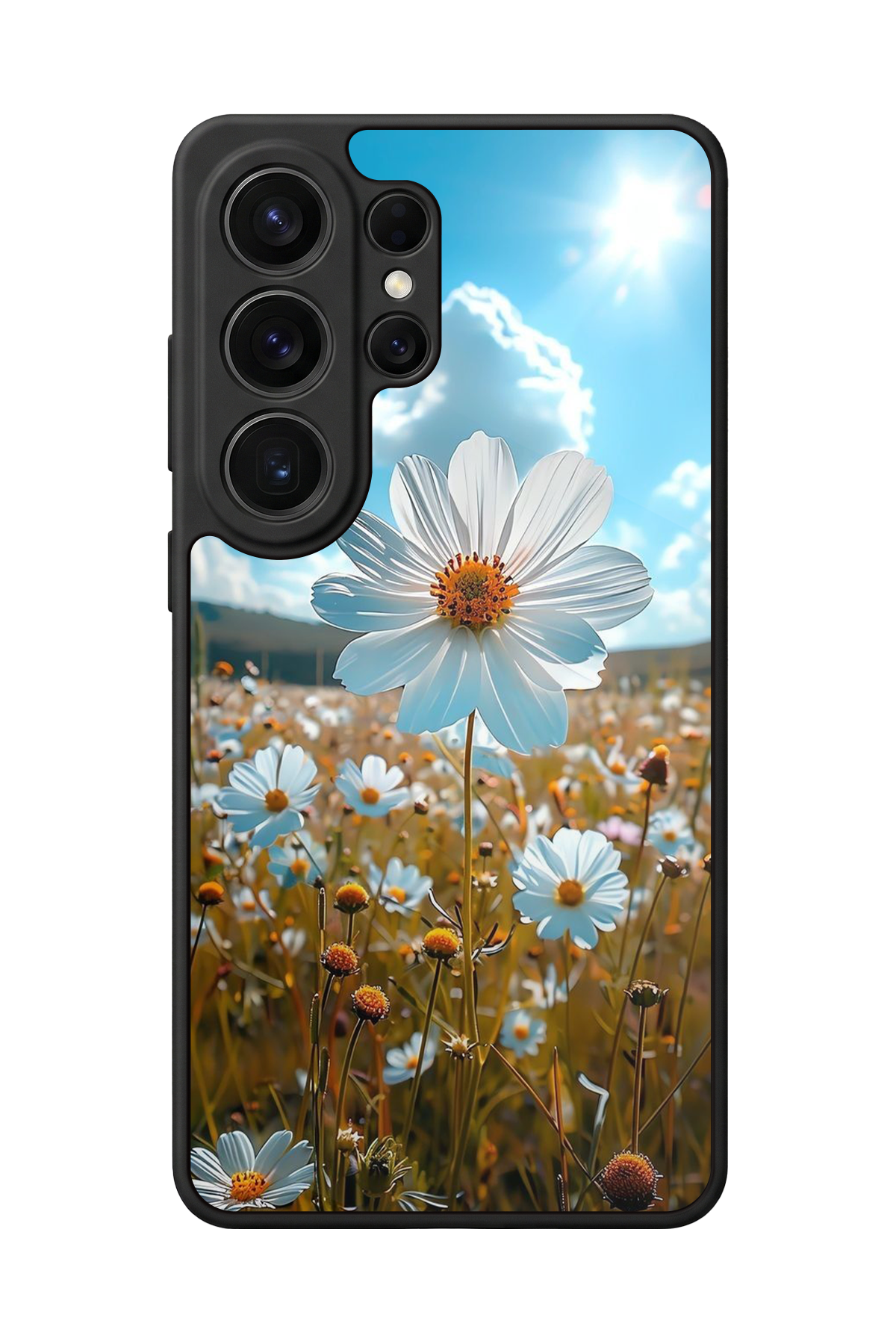 Samsung Galaxy S26 Ultra Uyumlu Cicek Tasarımlı Glossy Premium Kılıf