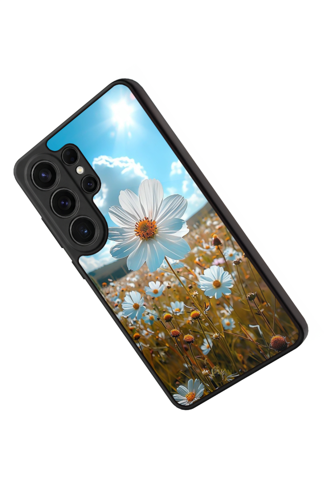 Samsung Galaxy S26 Ultra Uyumlu Cicek Tasarımlı Glossy Premium Kılıf