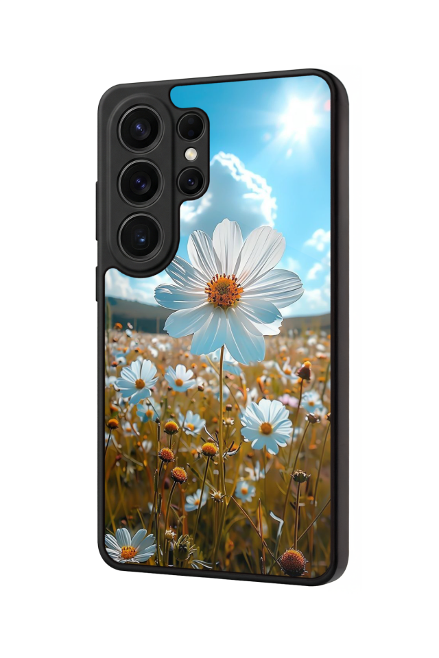 Samsung Galaxy S26 Ultra Uyumlu Cicek Tasarımlı Glossy Premium Kılıf