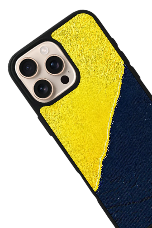 iPhone 15 Pro Max Uyumlu Fenerbahce Tasarımlı Glossy Premium Kılıf