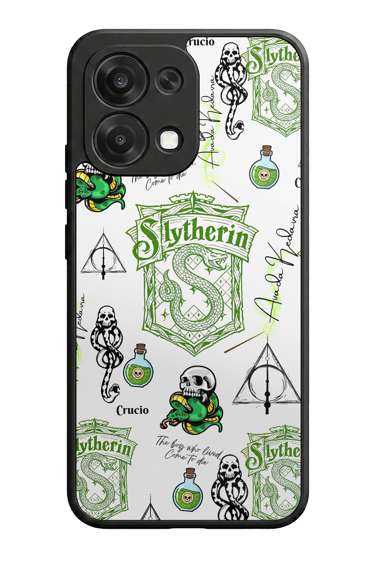 Oppo A6 Pro Uyumlu HarryPotter Tasarımlı Glossy Premium Kılıf