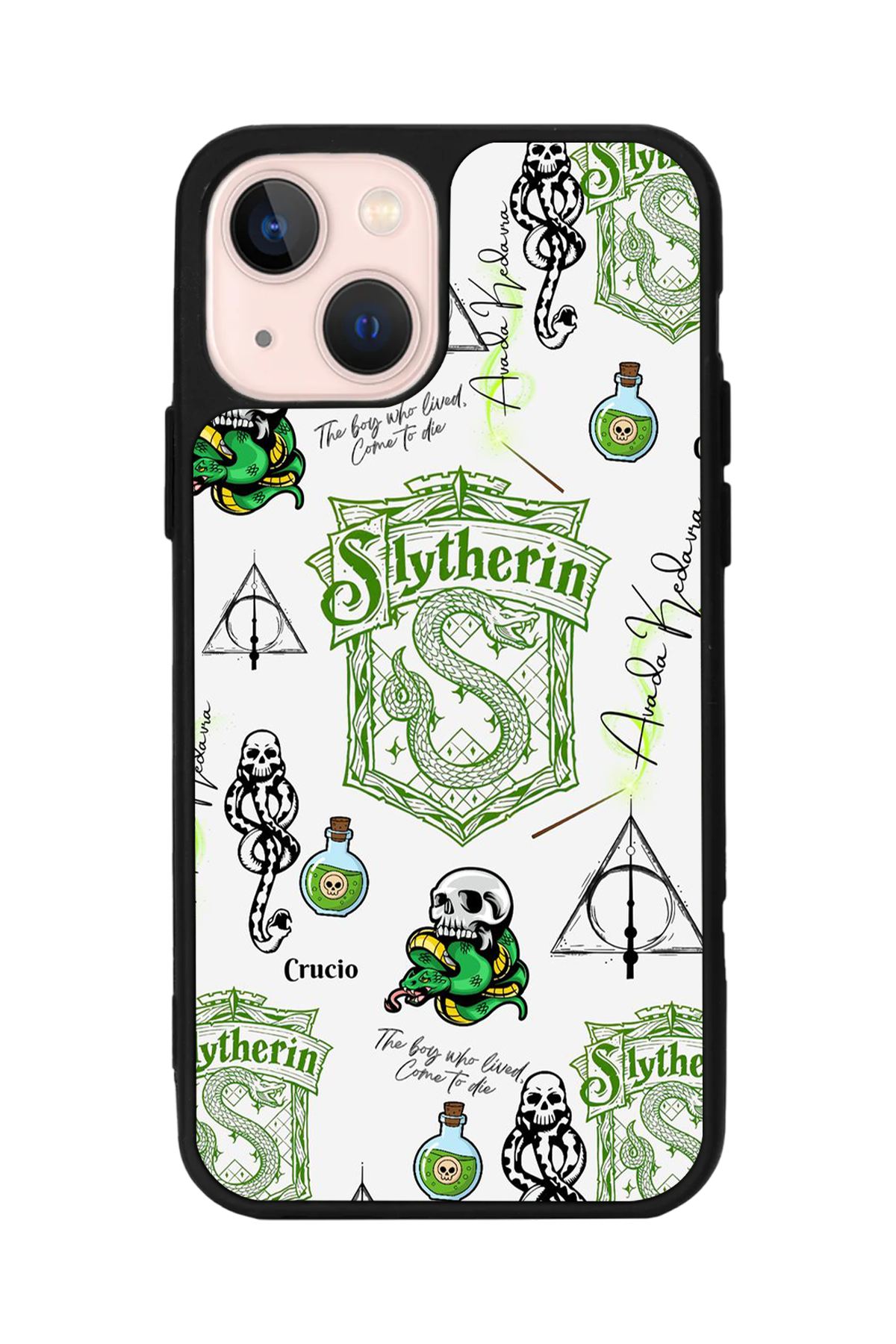 iPhone 13 Mini Uyumlu HarryPotter Tasarımlı Glossy Premium Kılıf