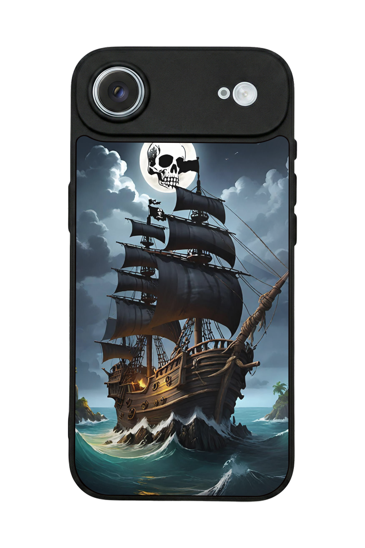 iPhone 17 Air Uyumlu Korsan Tasarımlı Glossy Premium Kılıf