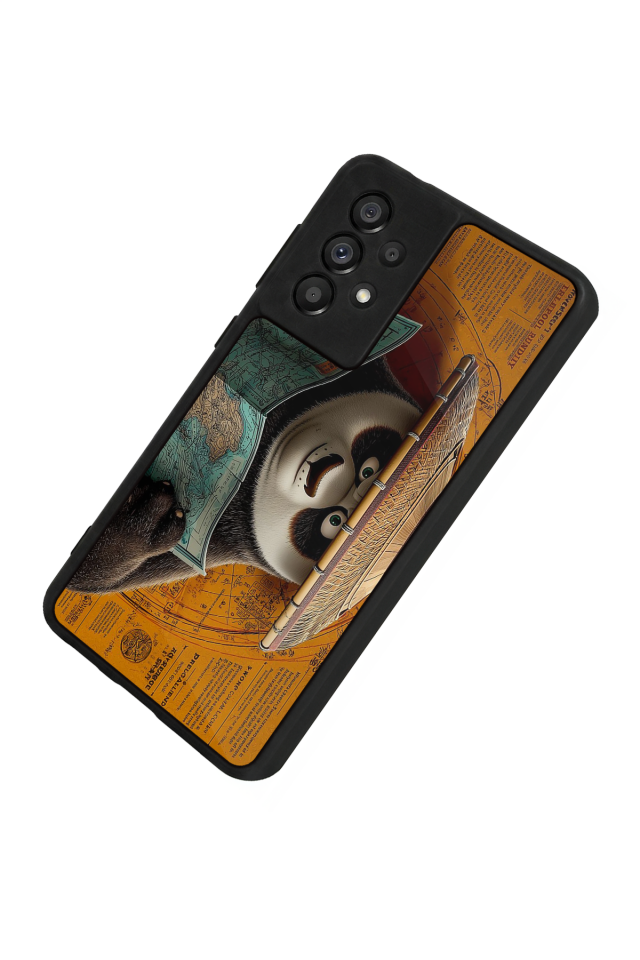 Samsung Galaxy A73 Uyumlu Kung Fu Panda Tasarımlı Glossy Premium Kılıf
